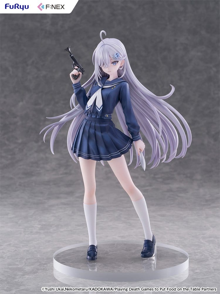 Playing Death Games to Put Food on the Table F:NEX 1/7 Statue Yuki School Uniform Ver