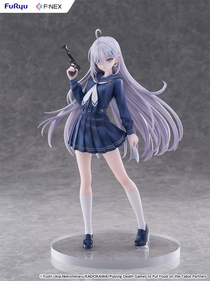 Playing Death Games to Put Food on the Table F:NEX 1/7 Statue Yuki School Uniform Ver