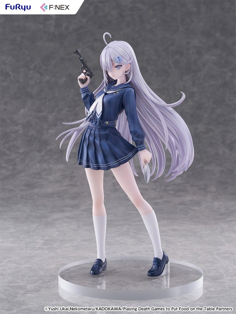 Playing Death Games to Put Food on the Table F:NEX 1/7 Statue Yuki School Uniform Ver