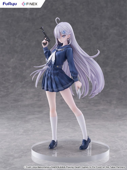 Playing Death Games to Put Food on the Table F:NEX 1/7 Statue Yuki School Uniform Ver