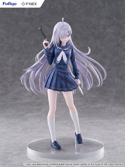 Playing Death Games to Put Food on the Table F:NEX 1/7 Statue Yuki School Uniform Ver