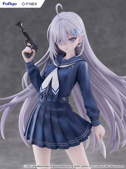 Playing Death Games to Put Food on the Table F:NEX 1/7 Statue Yuki School Uniform Ver