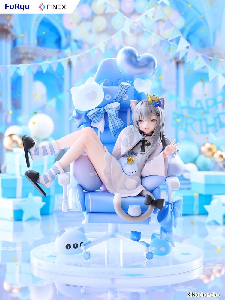 VTuber F:Nex 1/7 Scale Statue Nachoneko Birthday Ver