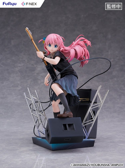 Bocchi the Rock! F:NEX 1/7 Scale Statue Hitori Gotoh Live Ver