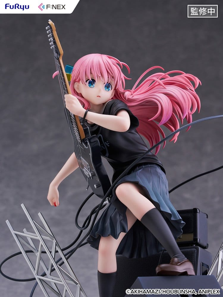Bocchi the Rock! F:NEX 1/7 Scale Statue Hitori Gotoh Live Ver