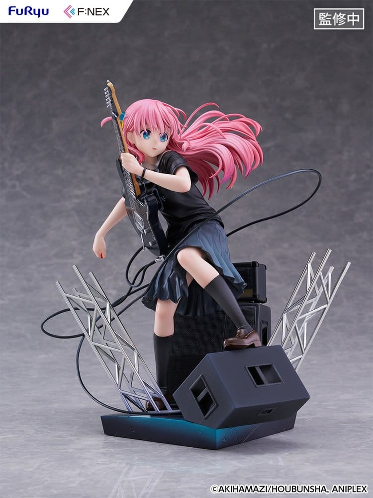 Bocchi the Rock! F:NEX 1/7 Scale Statue Hitori Gotoh Live Ver