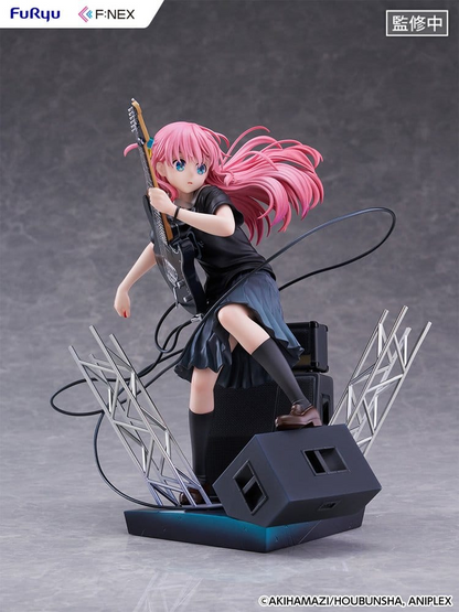 Bocchi the Rock! F:NEX 1/7 Scale Statue Hitori Gotoh Live Ver