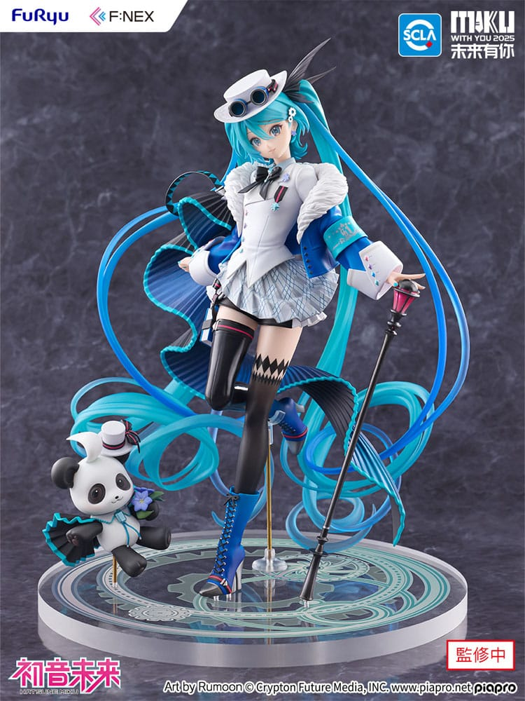 Hatsune Miku F:Nex 1/7 Scale Statue Hatsune Miku Miku with You 2025 Ver
