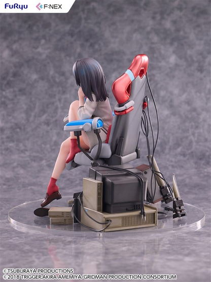 SSSS. Gridman Universe F:NEX 1/7 Scale Statue Rikka Takarada Gaming Chair Ver