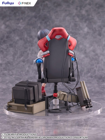 SSSS. Gridman Universe F:NEX 1/7 Scale Statue Rikka Takarada Gaming Chair Ver