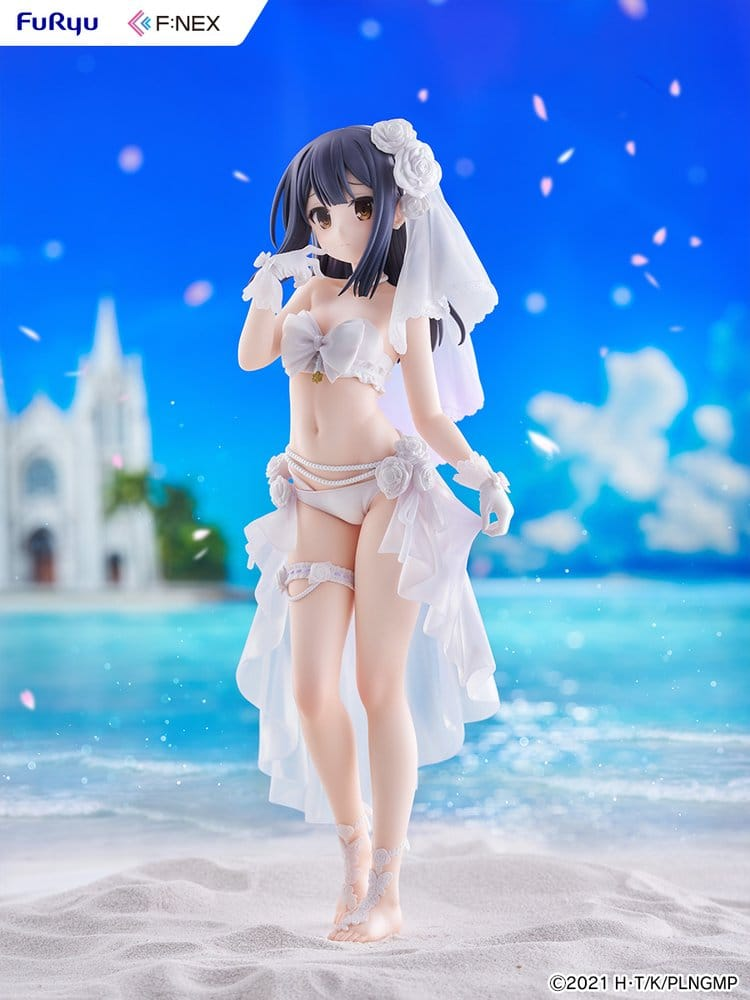 Fate/kaleid liner Prisma Illya: Licht - The Nameless Girl F:NEX 1/7 Statue Miyu Edelfelt Wedding Swimsuit Ver
