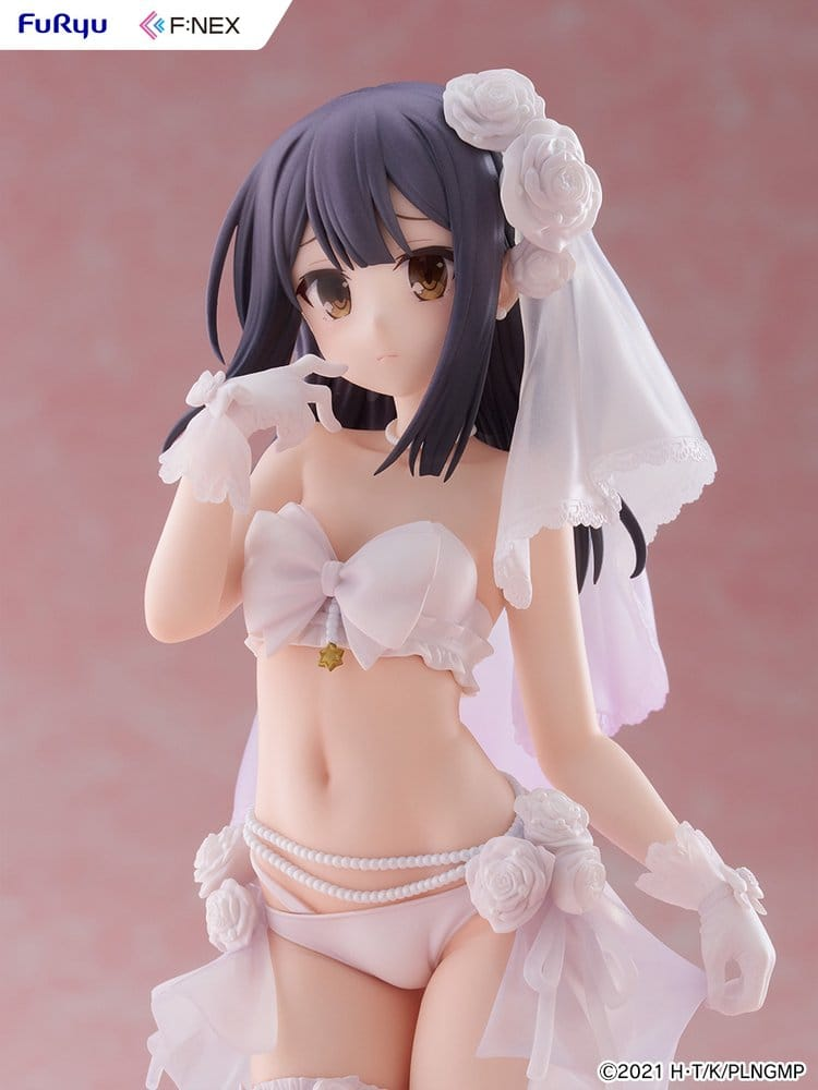 Fate/kaleid liner Prisma Illya: Licht - The Nameless Girl F:NEX 1/7 Statue Miyu Edelfelt Wedding Swimsuit Ver