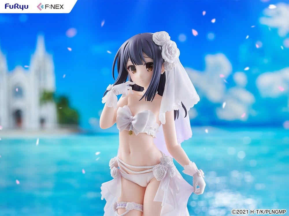Fate/kaleid liner Prisma Illya: Licht - The Nameless Girl F:NEX 1/7 Statue Miyu Edelfelt Wedding Swimsuit Ver