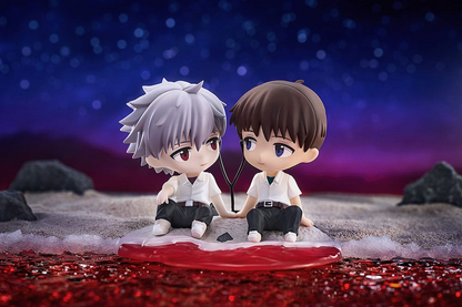 Rebuild of Evangelion Mini Memory Statue Shinji Ikari & Kaworu Nagisa