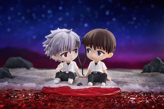 Rebuild of Evangelion Mini Memory Statue Shinji Ikari & Kaworu Nagisa