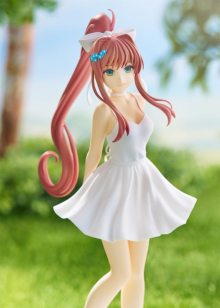 Doki Doki Literature Club! Monika White Dress POP UP PARADE Figure