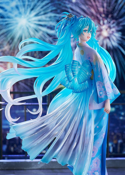 Vocaloid 1/7 Scale Statue Hatsune Miku Music & Fire Works Ver