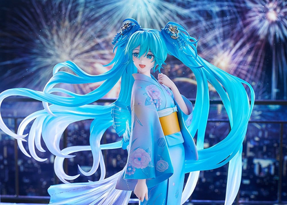 Vocaloid 1/7 Scale Statue Hatsune Miku Music & Fire Works Ver