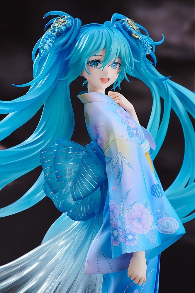 Vocaloid 1/7 Scale Statue Hatsune Miku Music & Fire Works Ver
