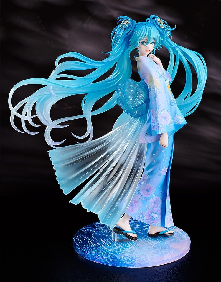 Vocaloid 1/7 Scale Statue Hatsune Miku Music & Fire Works Ver