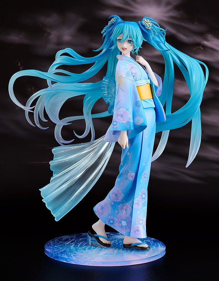 Vocaloid 1/7 Scale Statue Hatsune Miku Music & Fire Works Ver