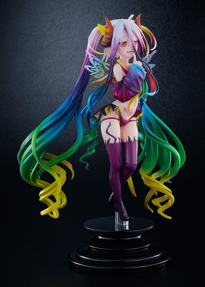 No Game No Life 1/7 Scale Statue Black Shiro