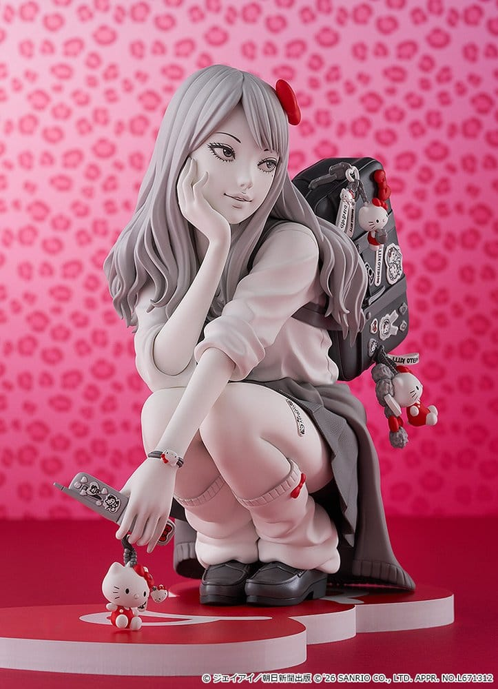 Junji Ito G.S. Collection 1/7 Scale Statue Gyaru Tomie x Hello Kitty
