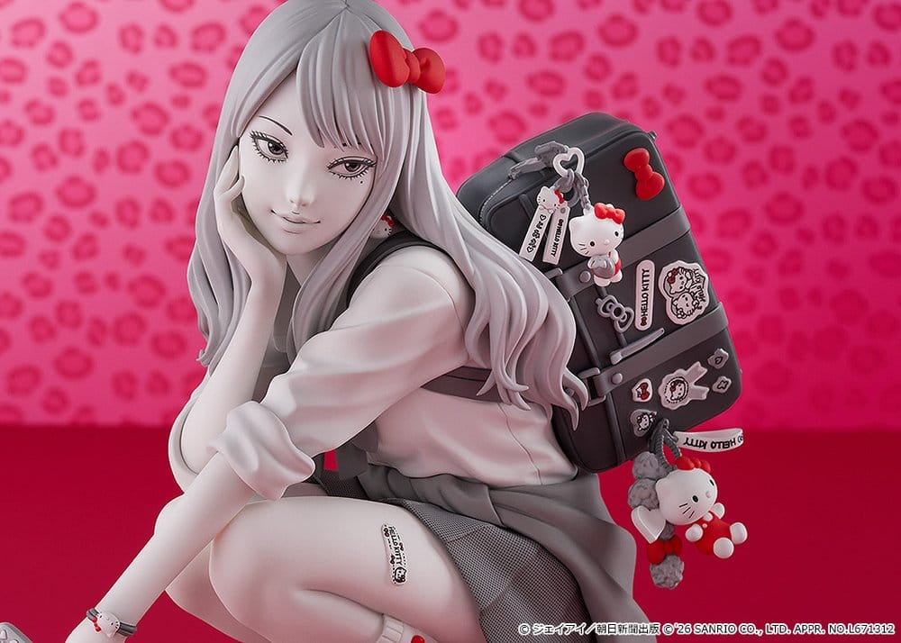 Junji Ito G.S. Collection 1/7 Scale Statue Gyaru Tomie x Hello Kitty