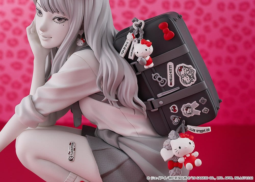Junji Ito G.S. Collection 1/7 Scale Statue Gyaru Tomie x Hello Kitty