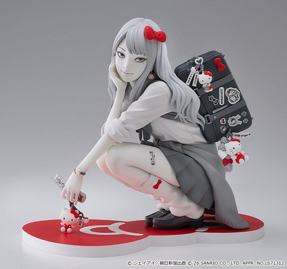 Junji Ito G.S. Collection 1/7 Scale Statue Gyaru Tomie x Hello Kitty