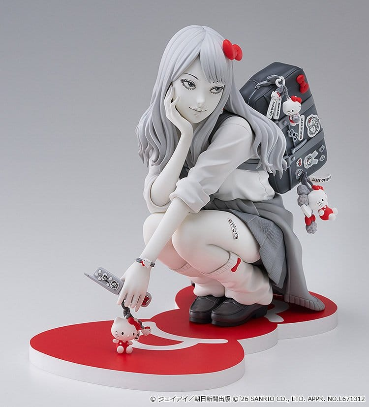 Junji Ito G.S. Collection 1/7 Scale Statue Gyaru Tomie x Hello Kitty