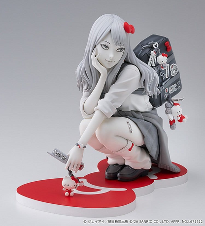 Junji Ito G.S. Collection 1/7 Scale Statue Gyaru Tomie x Hello Kitty