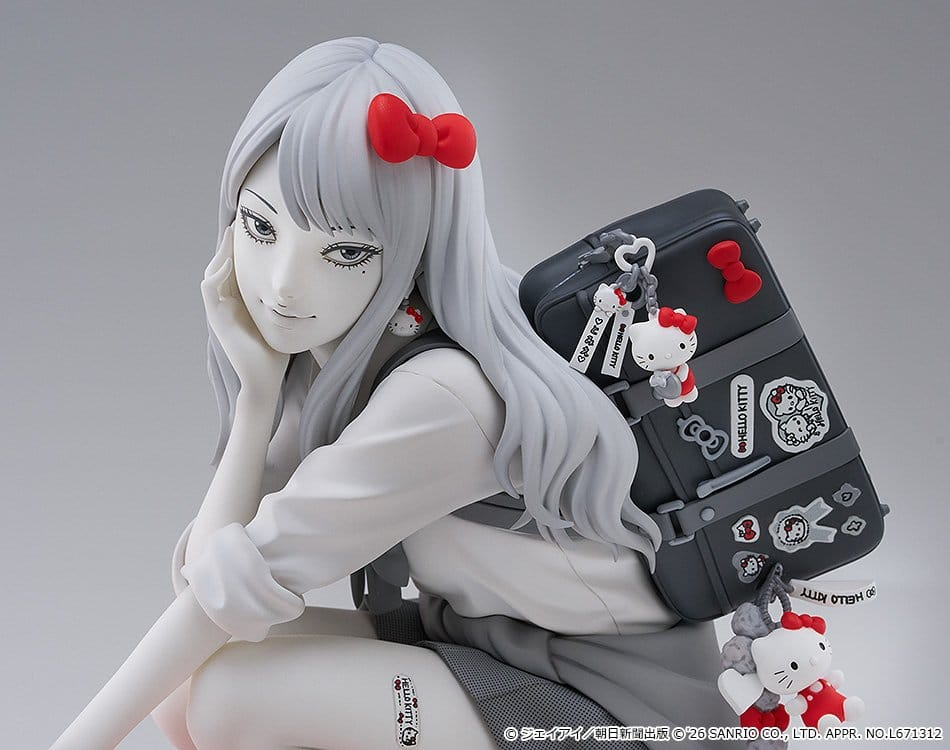 Junji Ito G.S. Collection 1/7 Scale Statue Gyaru Tomie x Hello Kitty