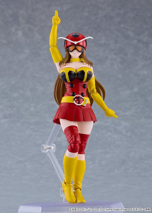 Tojima Wants to Be a Kamen Rider Figma Yuriko Okada (Electro-Wave Human Tackle Ver)