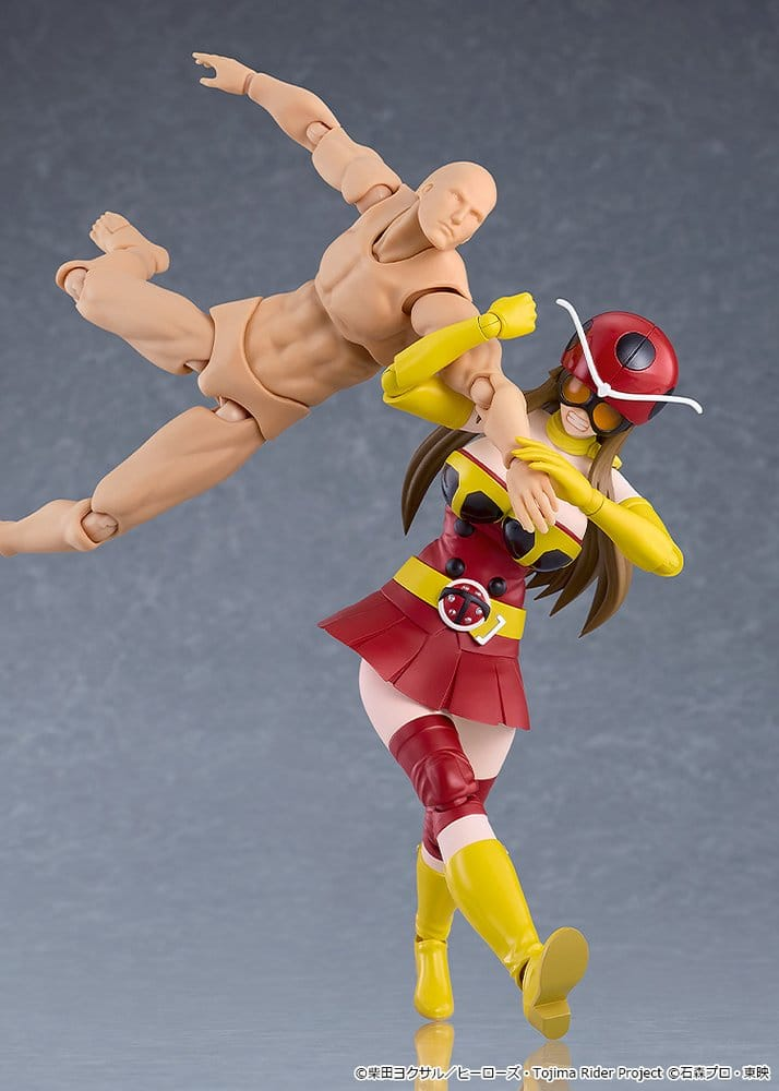 Tojima Wants to Be a Kamen Rider Figma Yuriko Okada (Electro-Wave Human Tackle Ver)