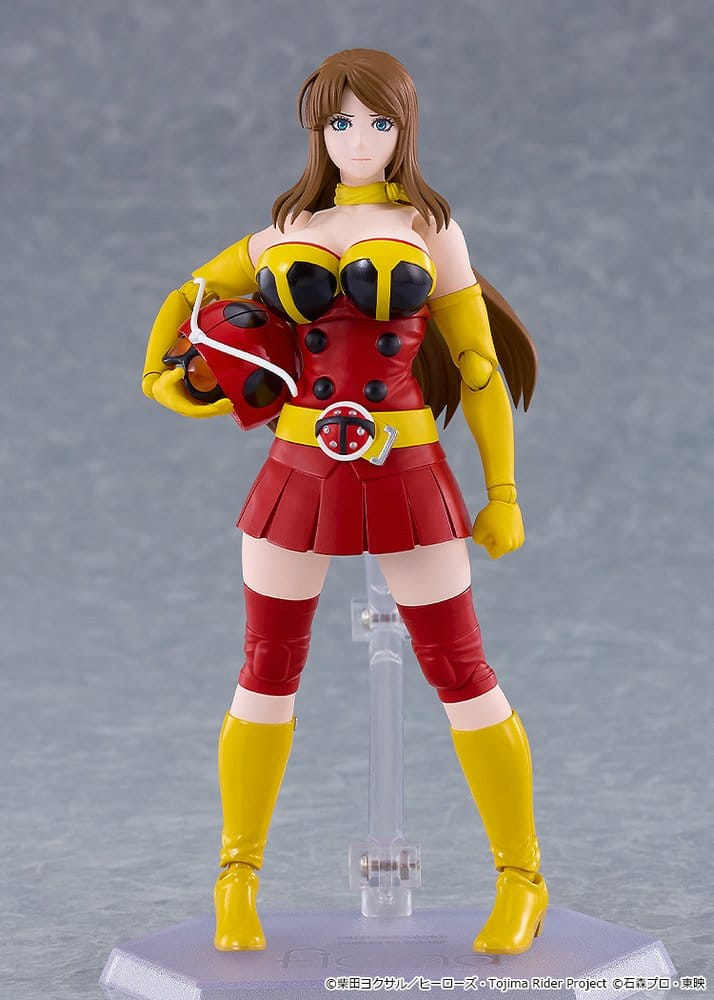 Tojima Wants to Be a Kamen Rider Figma Yuriko Okada (Electro-Wave Human Tackle Ver)