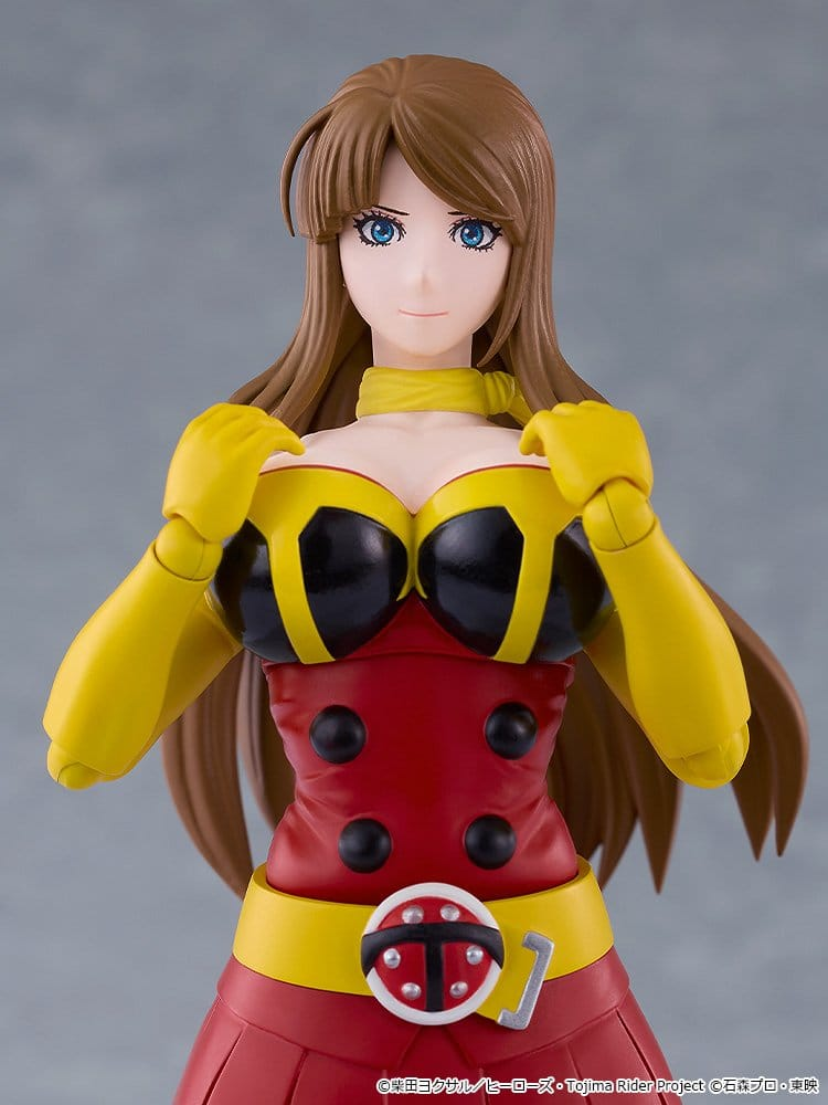 Tojima Wants to Be a Kamen Rider Figma Yuriko Okada (Electro-Wave Human Tackle Ver)
