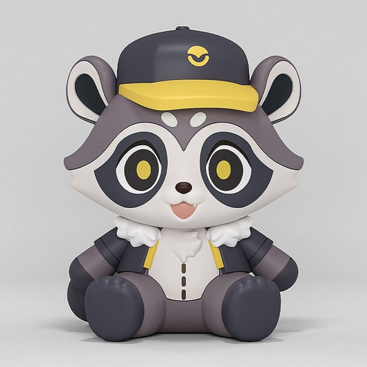 Honkai: Star Rail Huggy Good Smile Baseball Raccoon