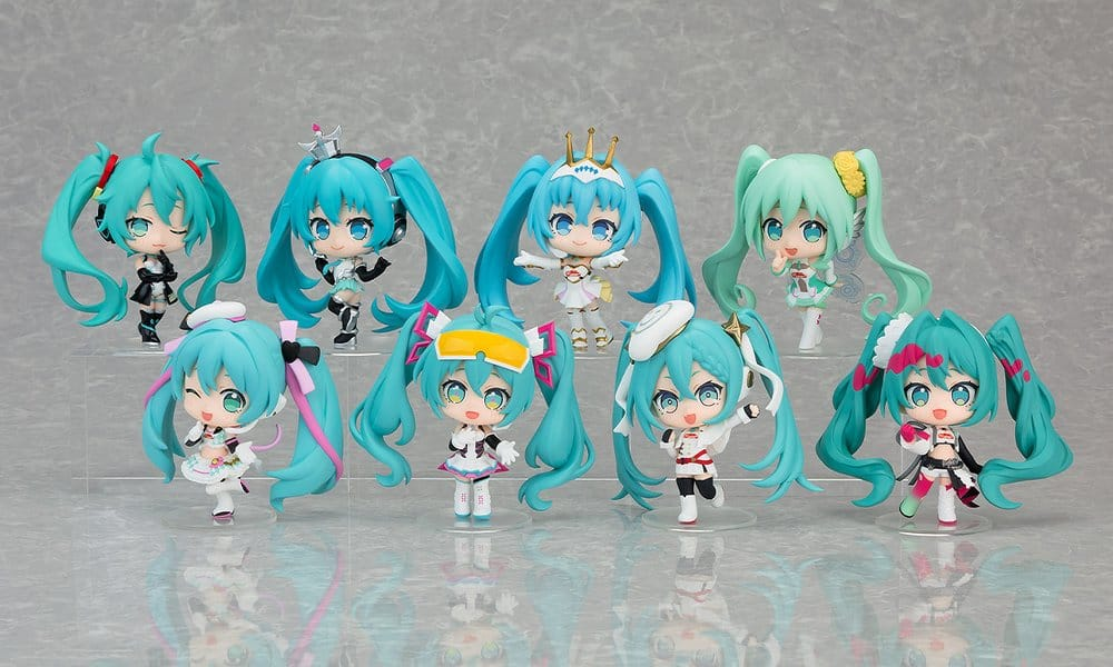 Vocaloid Nendoroid Surprise Blind Box Hatsune Miku GT Project Racing Miku All Stars Collection Vol. 2 - (COMPLETE BOX)