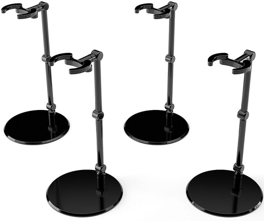 The Simple Stand Mini Nendoroid More for Mini Figures & Models mini Black 4 per-Pack