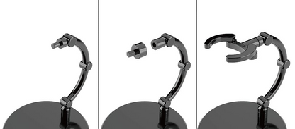 The Simple Stand Mini Nendoroid More for Mini Figures & Models mini Black 4 per-Pack