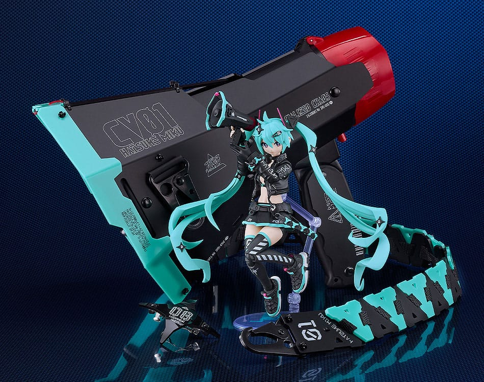 Character Vocal Series 01: Hatsune Miku Plamatea Plastic Model Kit Hatsune Miku: Chuocho Tactical Craft Ver
