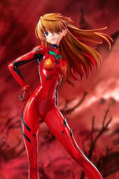 Rebuild of Evangelion 1/7 Scale Statue Asuka Shikinami Langley