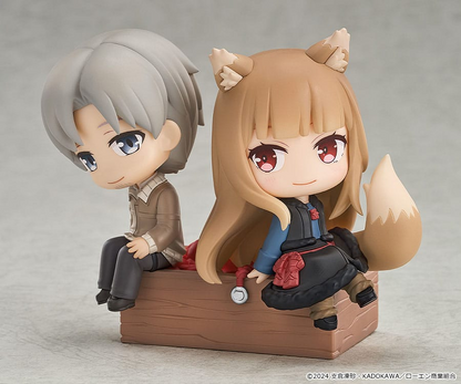 Spice and Wolf: Merchant Meets the Wise Wolf Mini Memory Statue Lawrence & Holo