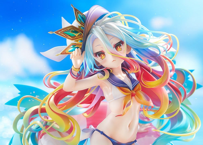 No Game No Life 1/7 Scale Statue Shiro: Sailor-Style Swimsuit Ver
