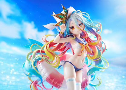 No Game No Life 1/7 Scale Statue Shiro: Sailor-Style Swimsuit Ver