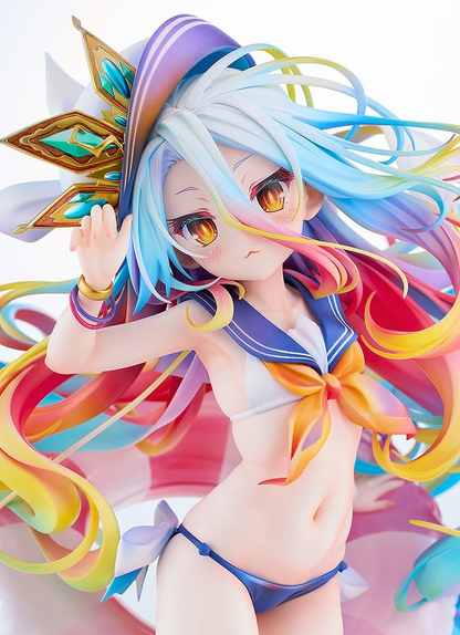 No Game No Life 1/7 Scale Statue Shiro: Sailor-Style Swimsuit Ver