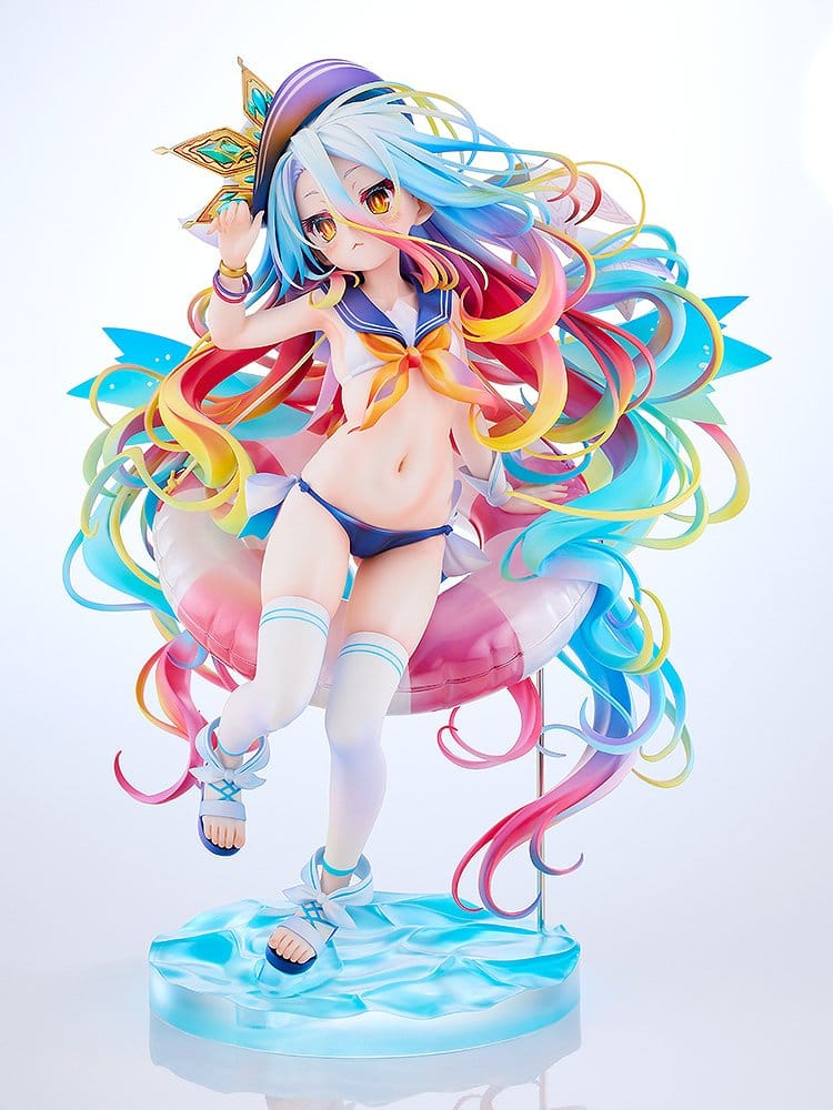 No Game No Life 1/7 Scale Statue Shiro: Sailor-Style Swimsuit Ver