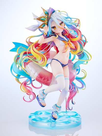 No Game No Life 1/7 Scale Statue Shiro: Sailor-Style Swimsuit Ver