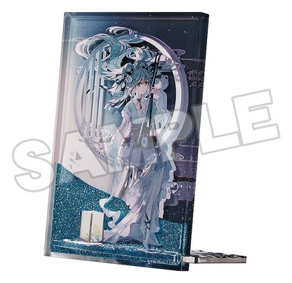 Character Vocal Series 01: Hatsune Miku Glitter Acrylic Block Hatsune Miku Han Gong Qiu Yue Ver